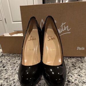 Christian Louboutin Glossy Black Heels